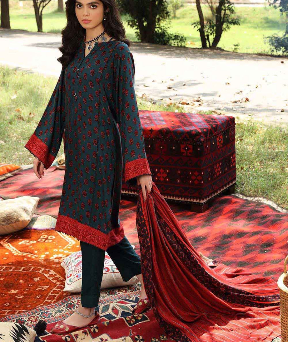 Gul Ahmed Winter Collection`22 LT#12015-B