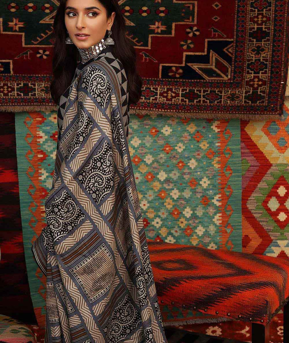 Gul Ahmed Winter Collection`22 LT#12019-A