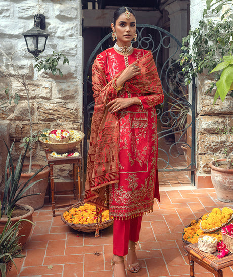Salitex Singhar Khas Eid`22 WK#1028 Red