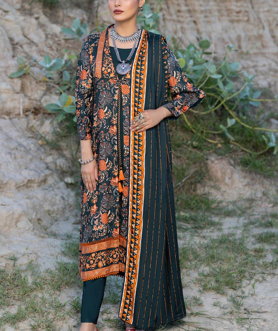 Gul Ahmed Winter Collection`22 LT#22016-A