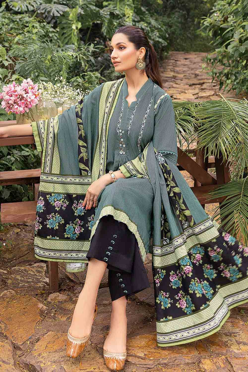 Gul Ahmed Winter Collection`22 K#22044-B