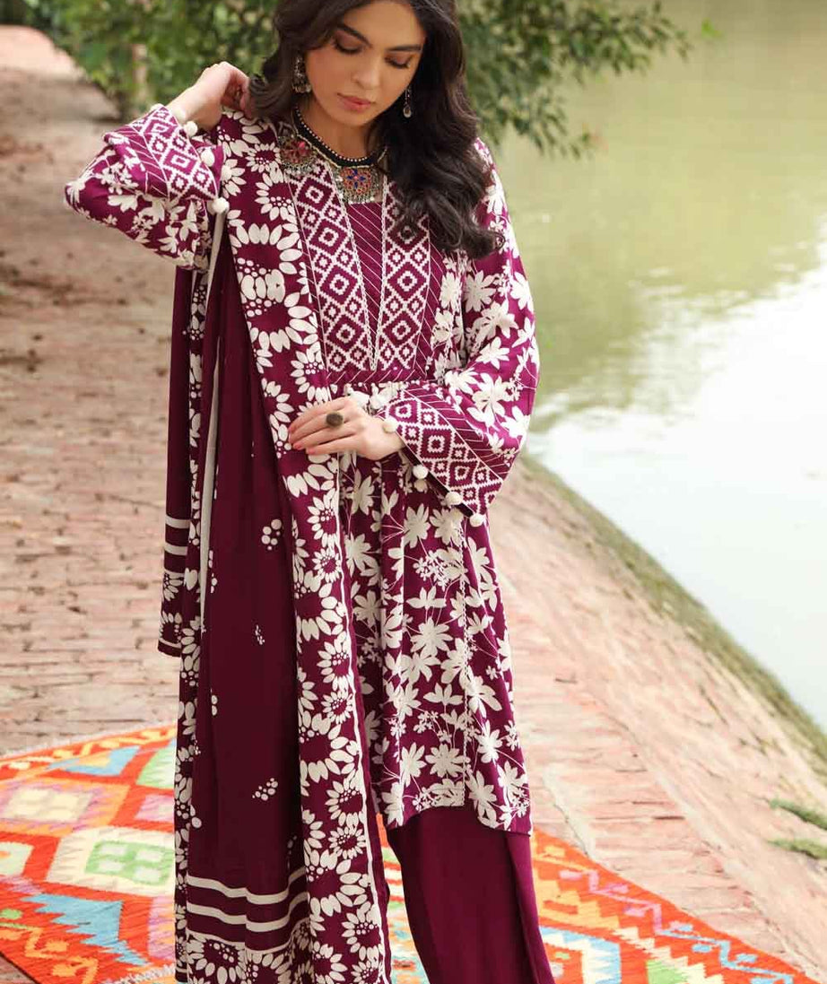 Gul Ahmed Winter Collection`21 LT # 12016 A
