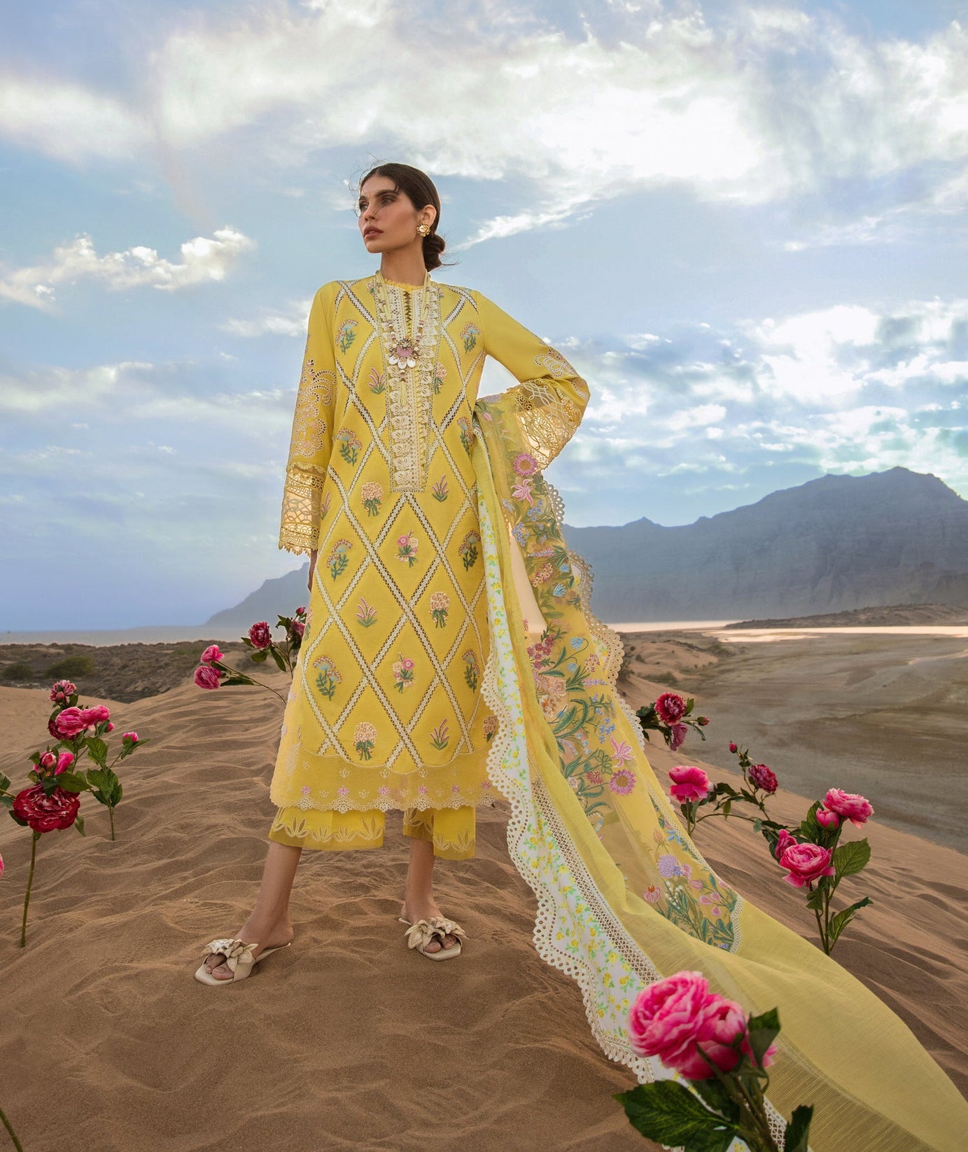 Crimson Lawn Collection'23 D#1 B