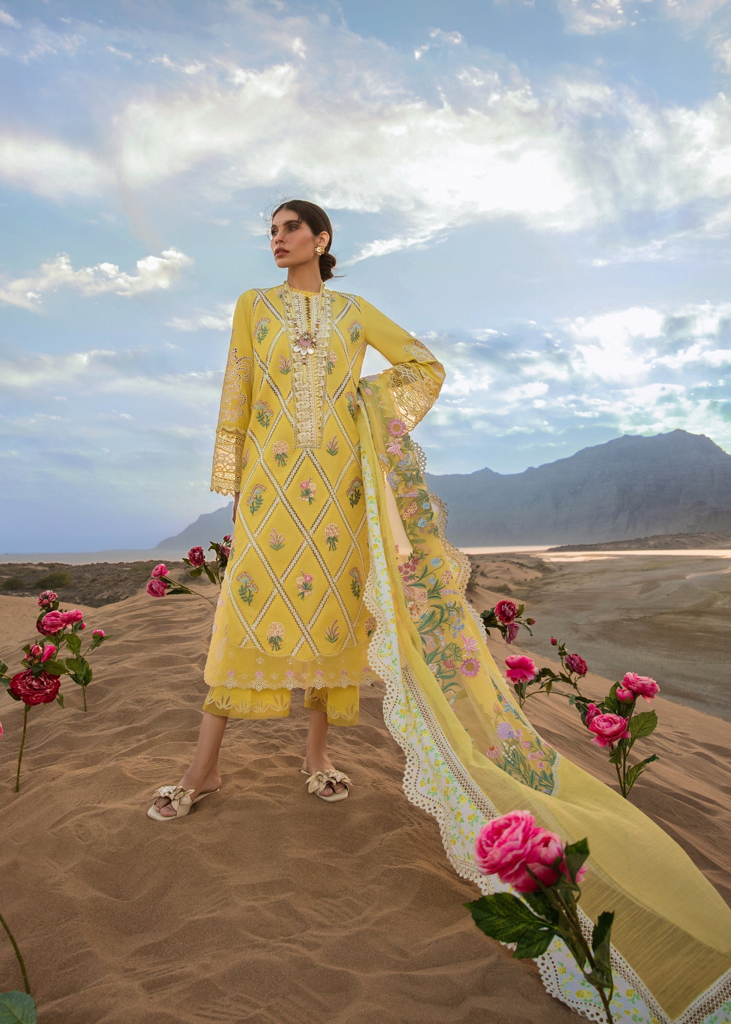 Crimson Lawn Collection'23 D#1 B