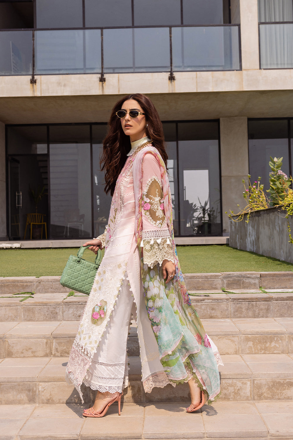Saira Rizwan Luxury Lawn`24 (LAUREL)