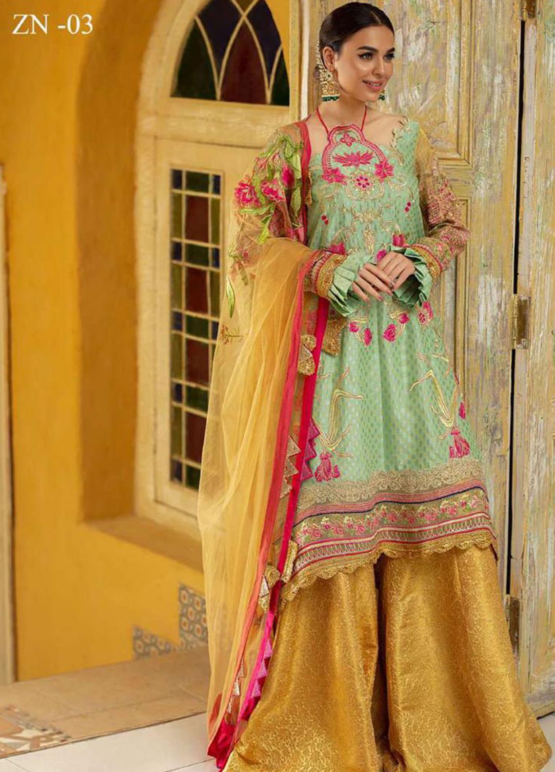 Asifa &amp; Nabeel Festive Collection`20 ZN#3
