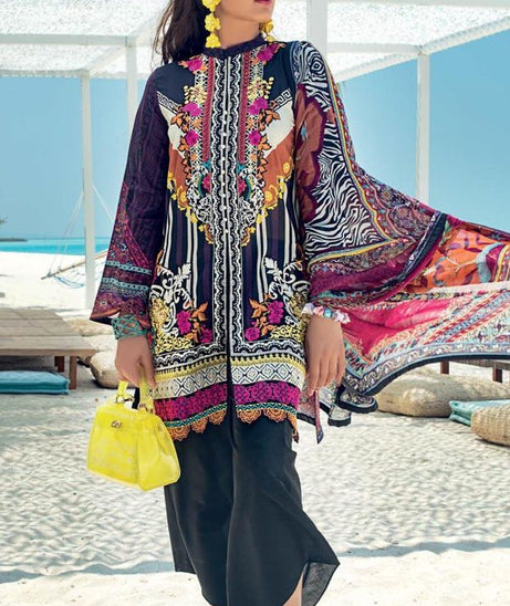 ZC Luxury Chikankaari Lawn`20 D#4