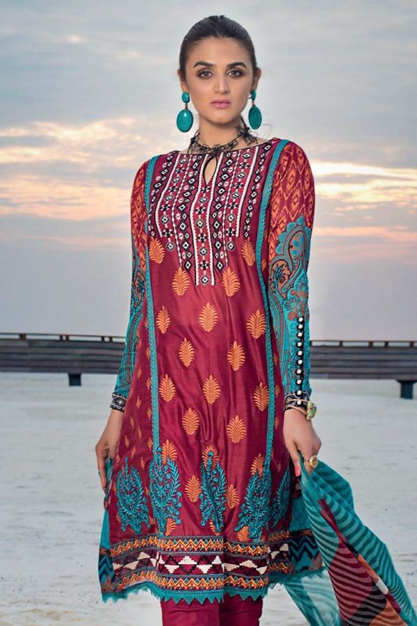 ZC Luxury Chikankaari Lawn`20 D#6