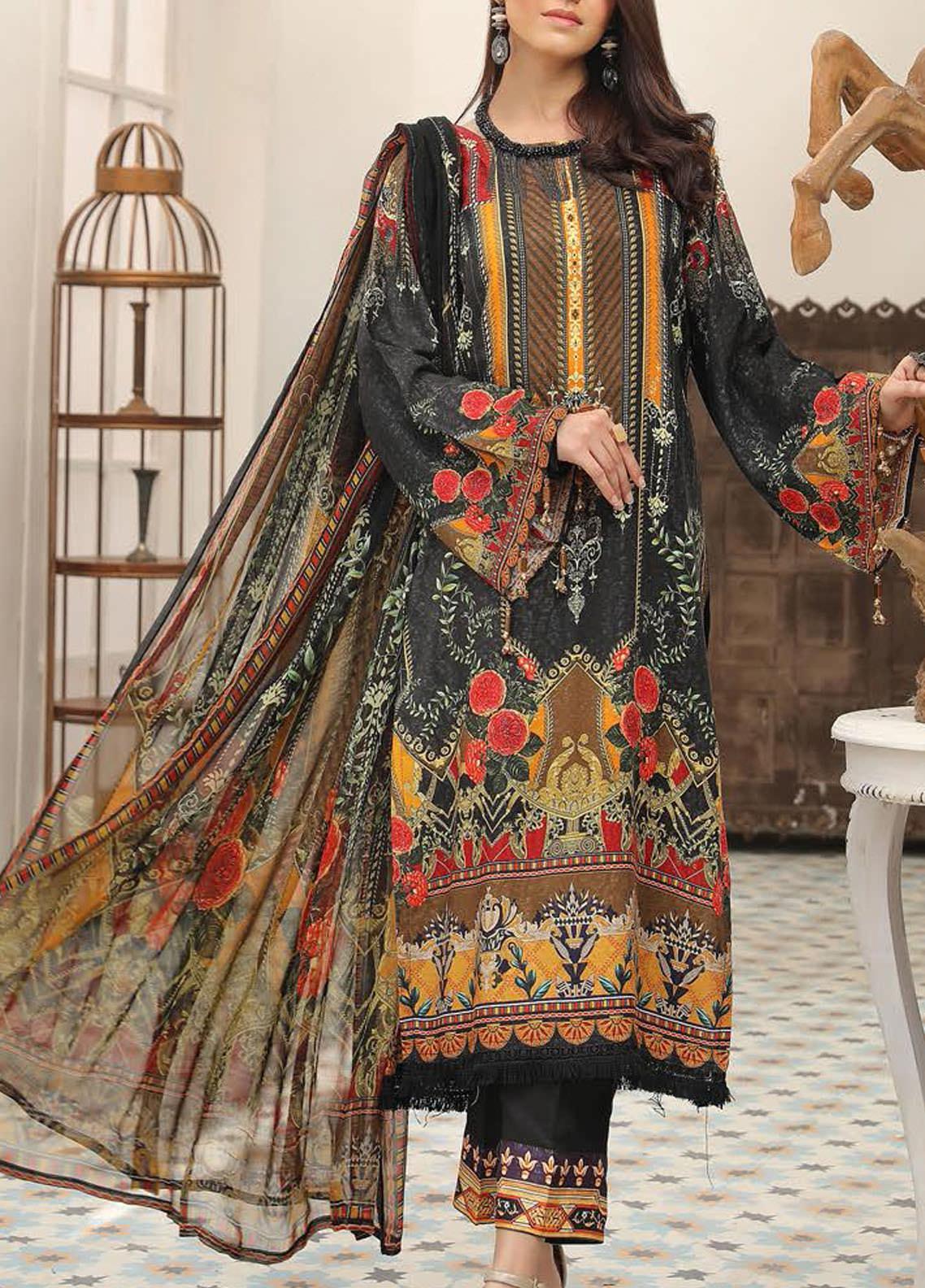 Zarki's Print Jacquard Viscose'20 ZR#3