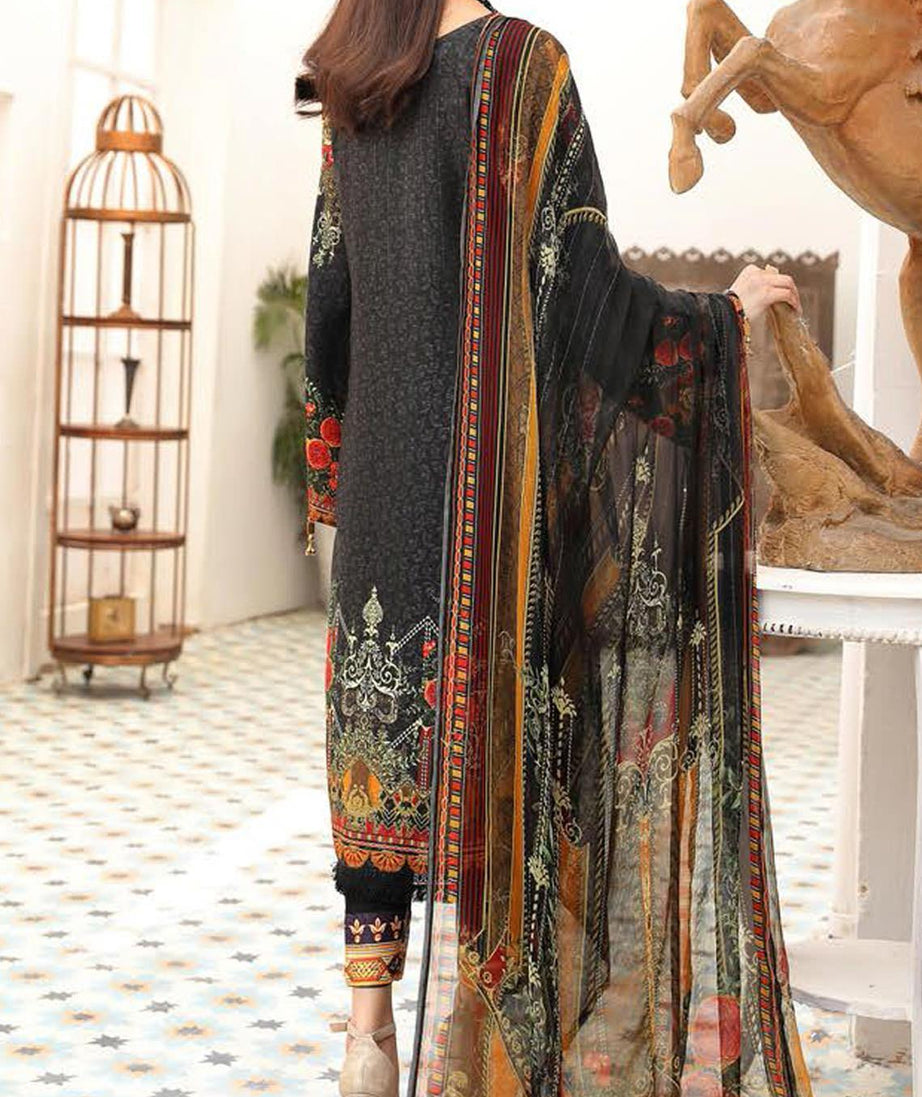 Zarki's Print Jacquard Viscose'20 ZR#3