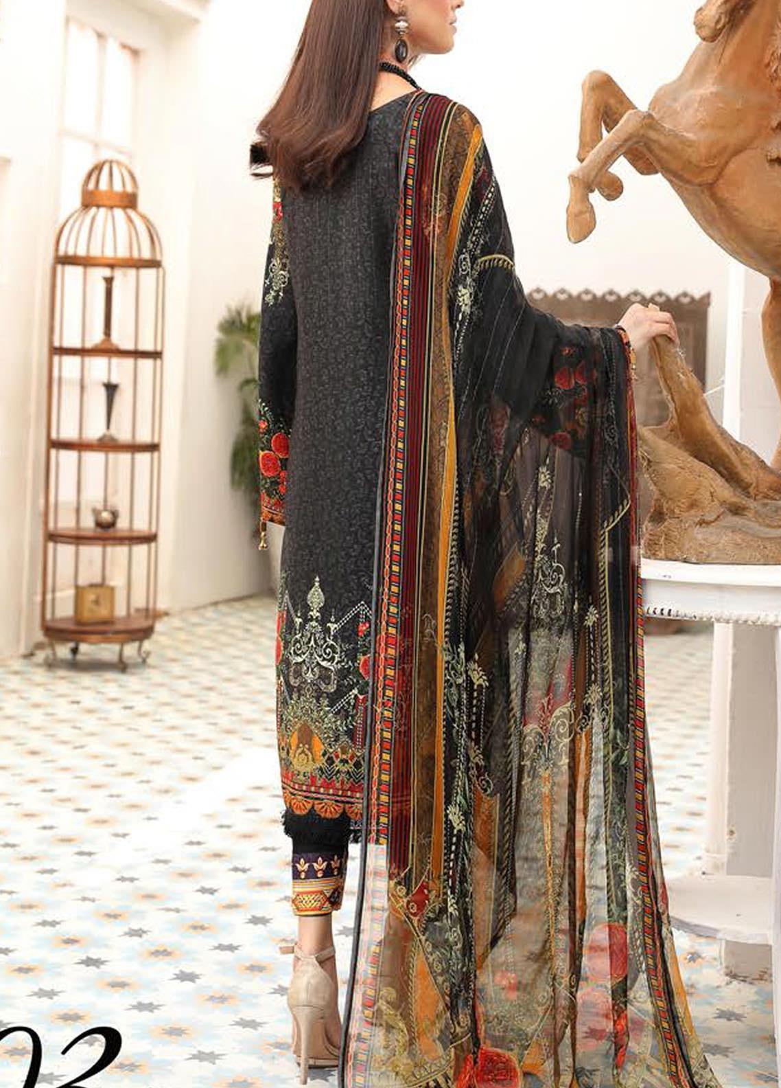 Zarki's Print Jacquard Viscose'20 ZR#3