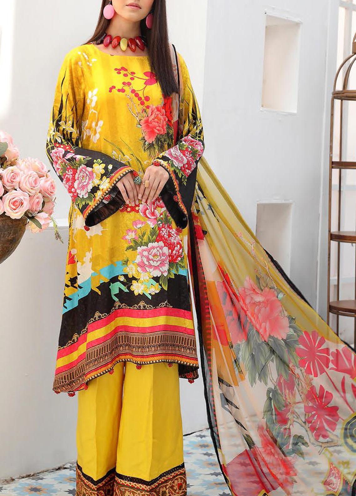 Zarki's Print Jacquard Viscose'20 ZR#4