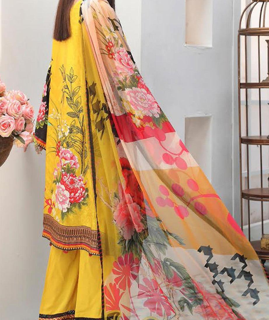 Zarki's Print Jacquard Viscose'20 ZR#4