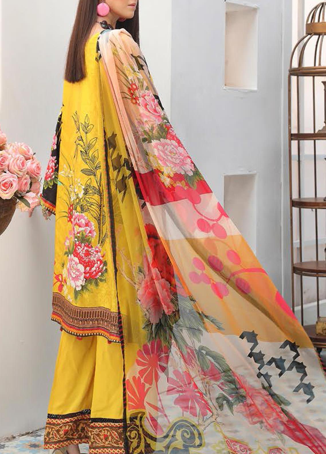 Zarki's Print Jacquard Viscose'20 ZR#4