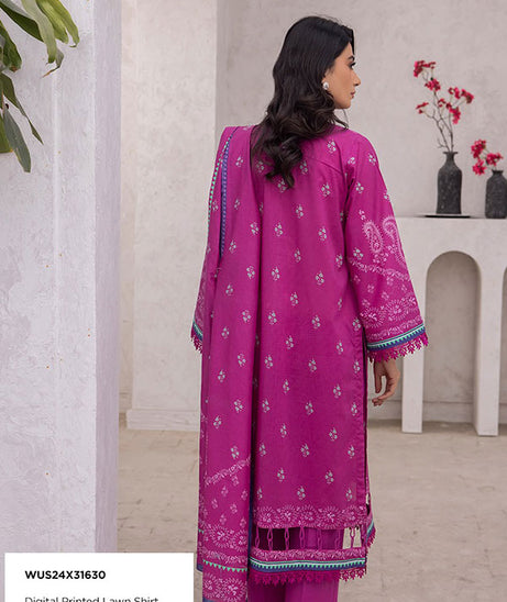 Zellbury Print Lawn'24 WUS#31630