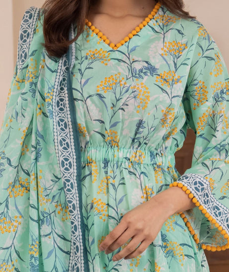 Zellbury Print Lawn'24 WUS#31071