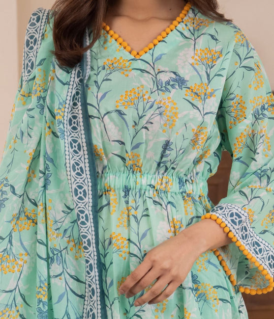 Zellbury Print Lawn'24 WUS#31071