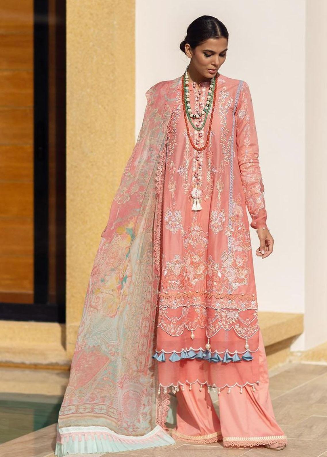 ZOHA By Ansab Jahangir Luxury Lawn`23 D#07