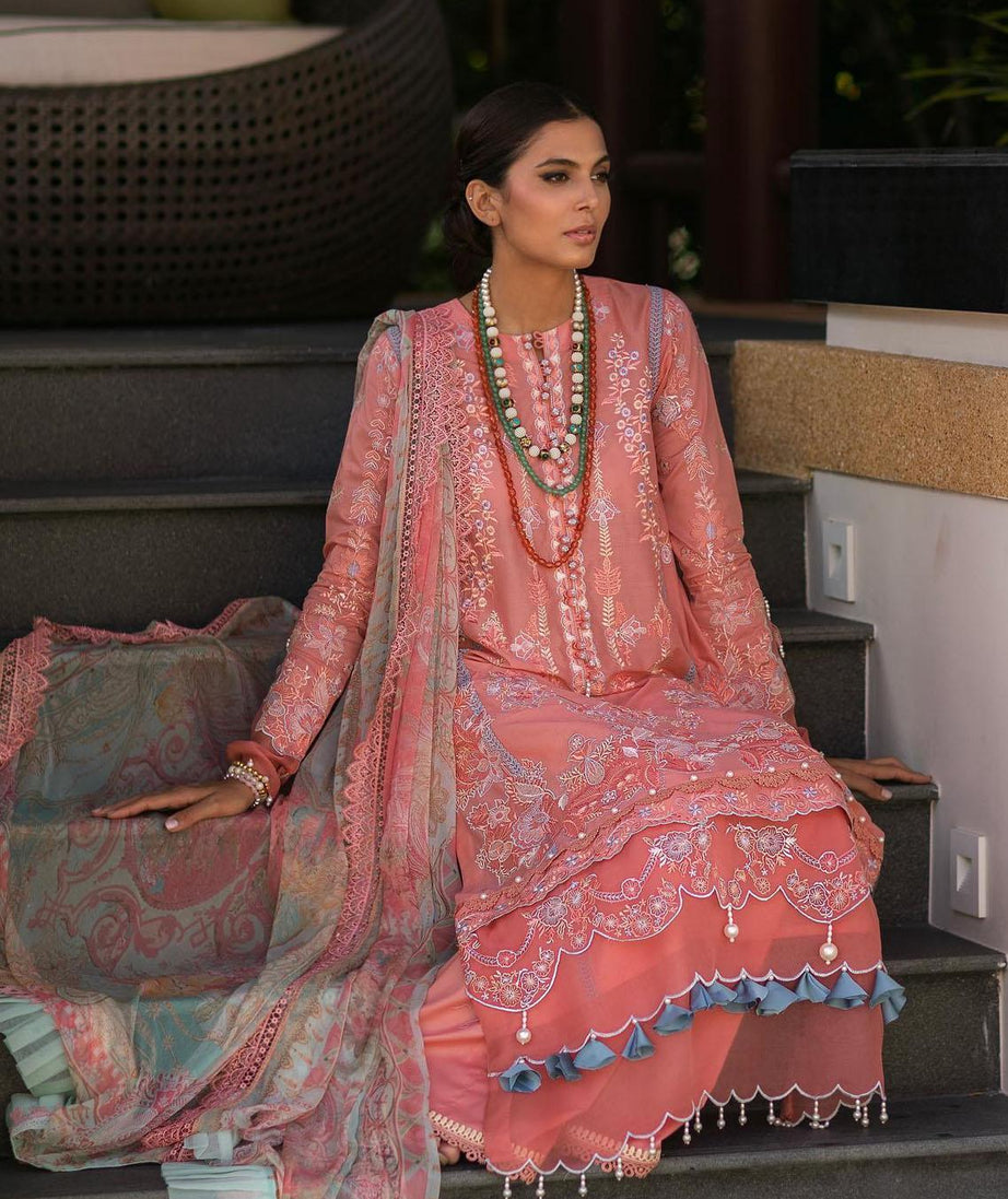 ZOHA By Ansab Jahangir Luxury Lawn`23 D#07