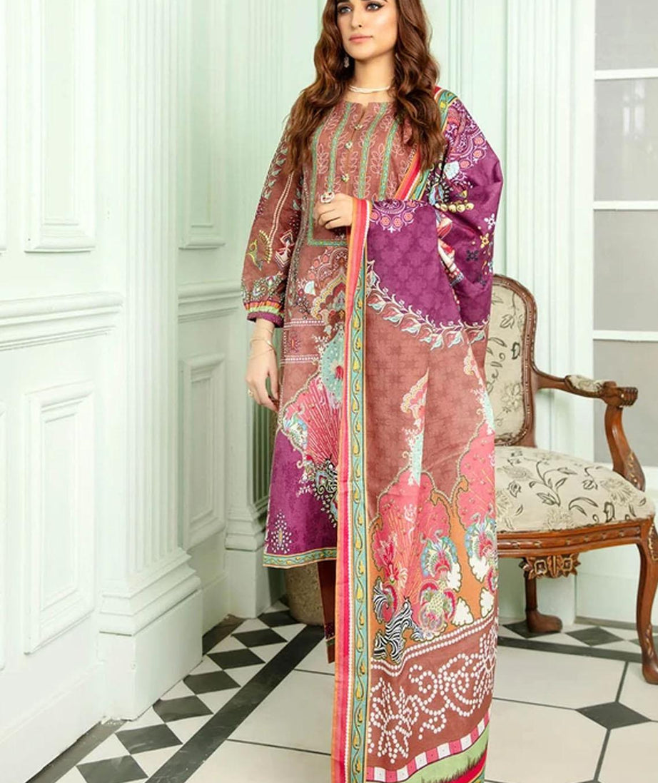 Zoha Digital Print Khaddar`20 ZA#56