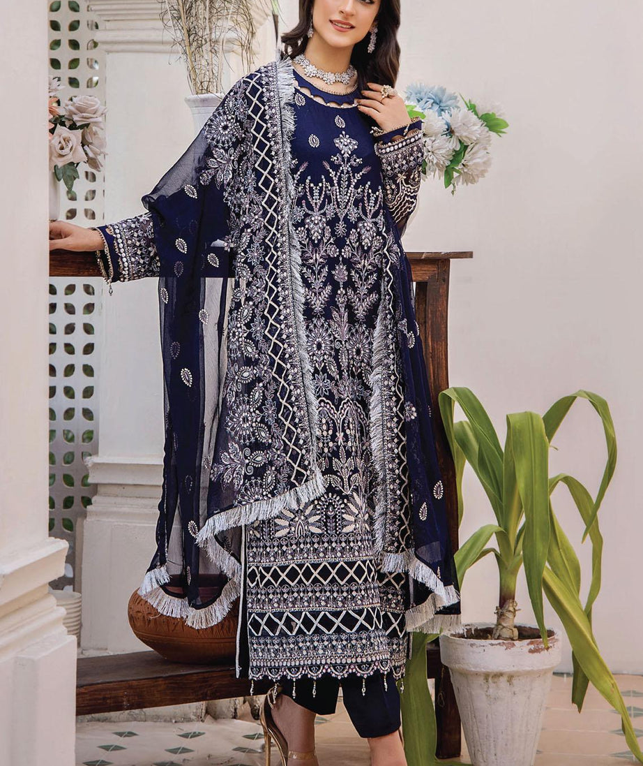 Hamdam Pareesha L/Chiffon'23 D#01